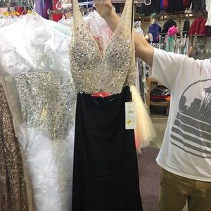 Two Piece Prom Dress